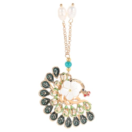 AKOOSY Vintage Pfauen-brosche für Damen mit Feiner Farbgestaltung Tierisches Design Langlebig und Sicher Geeignet für Anzug Kleid Hut Tasche Party und Alltagsschmuck von AKOOSY