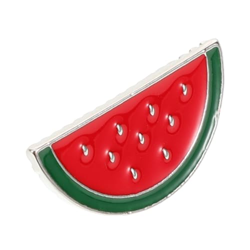 AKOOSY Wassermelonen Brosche Pin Wassermelonenbrosche Anstecknadel Für Damen Schalclips Pulloverclip Cardiganclips Kleidung Verschlüsse Schmuck Broschenclips von AKOOSY