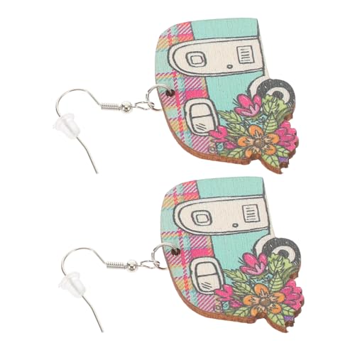 AKOOSY Witzige Ohrringe Dangle Rv Modell Freizeitfahrzeug Schmuck Party Mode Accessoire für Mädchen und Frauen von AKOOSY