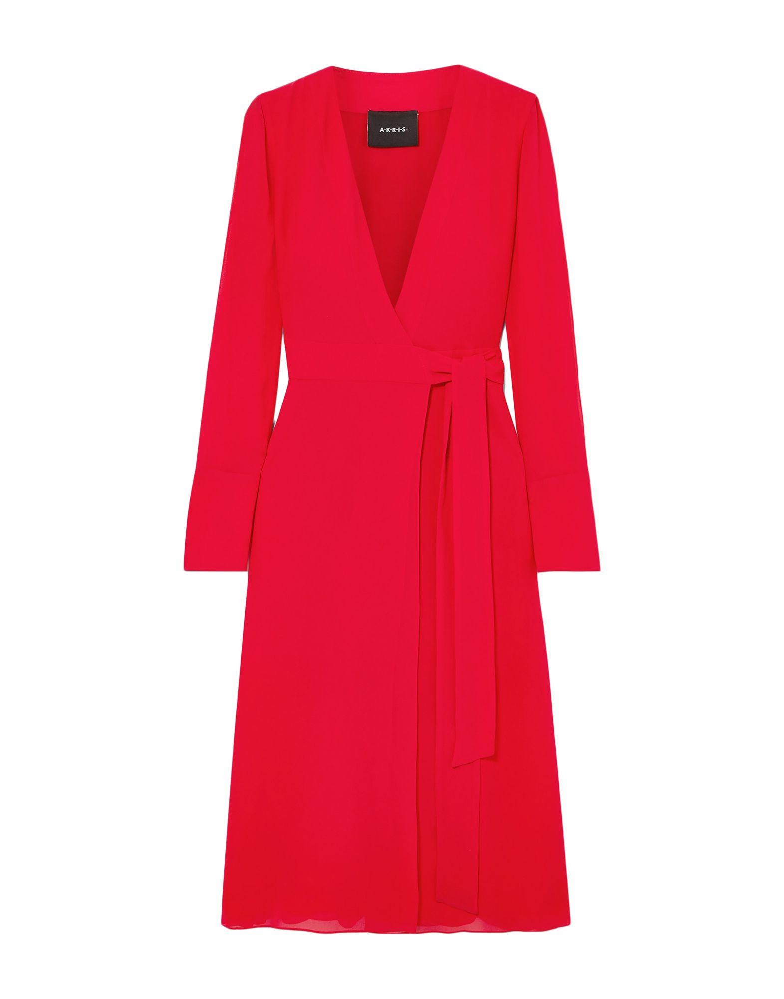 AKRIS Midi-kleid Damen Rot von AKRIS