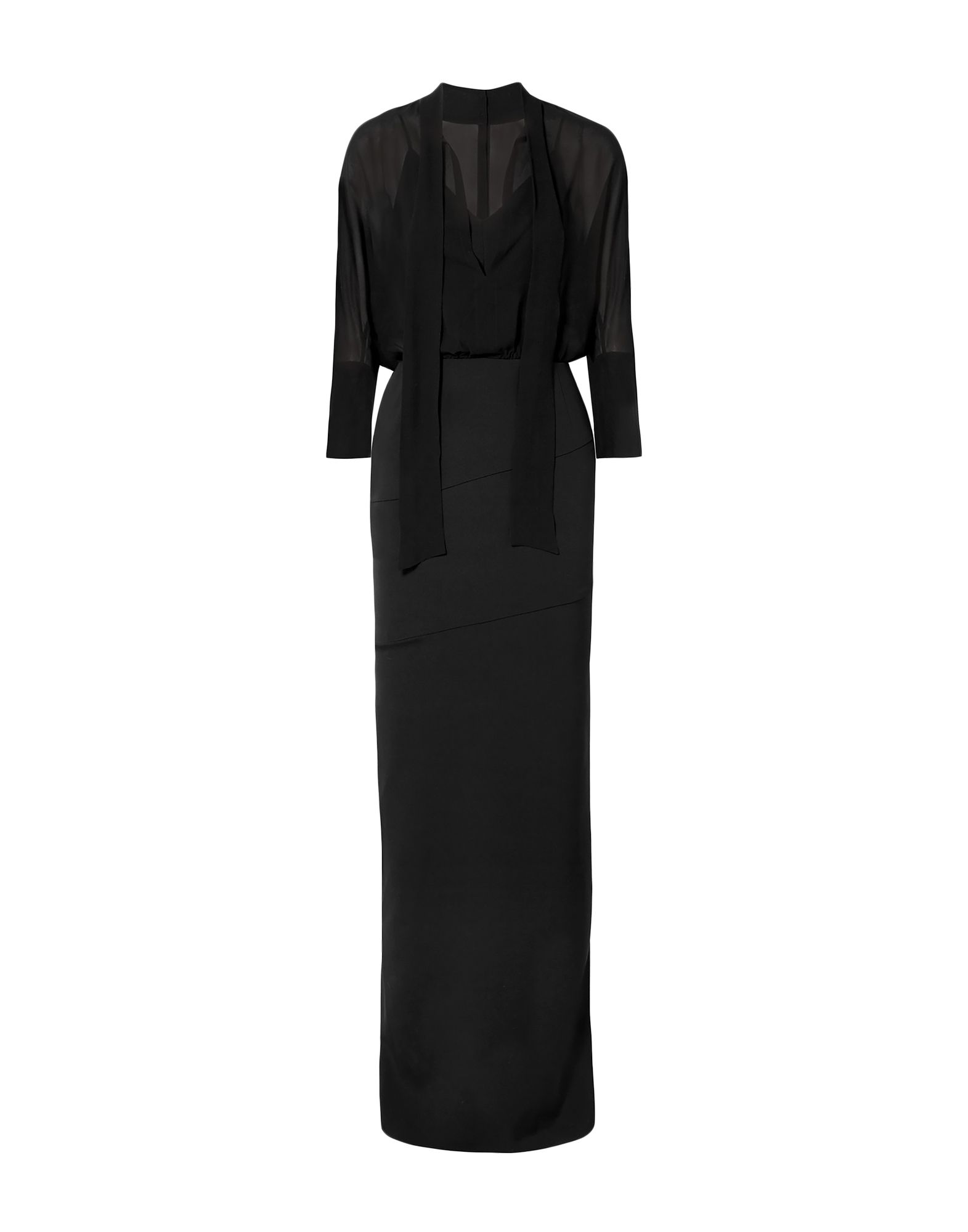 AKRIS Maxi-kleid Damen Schwarz von AKRIS