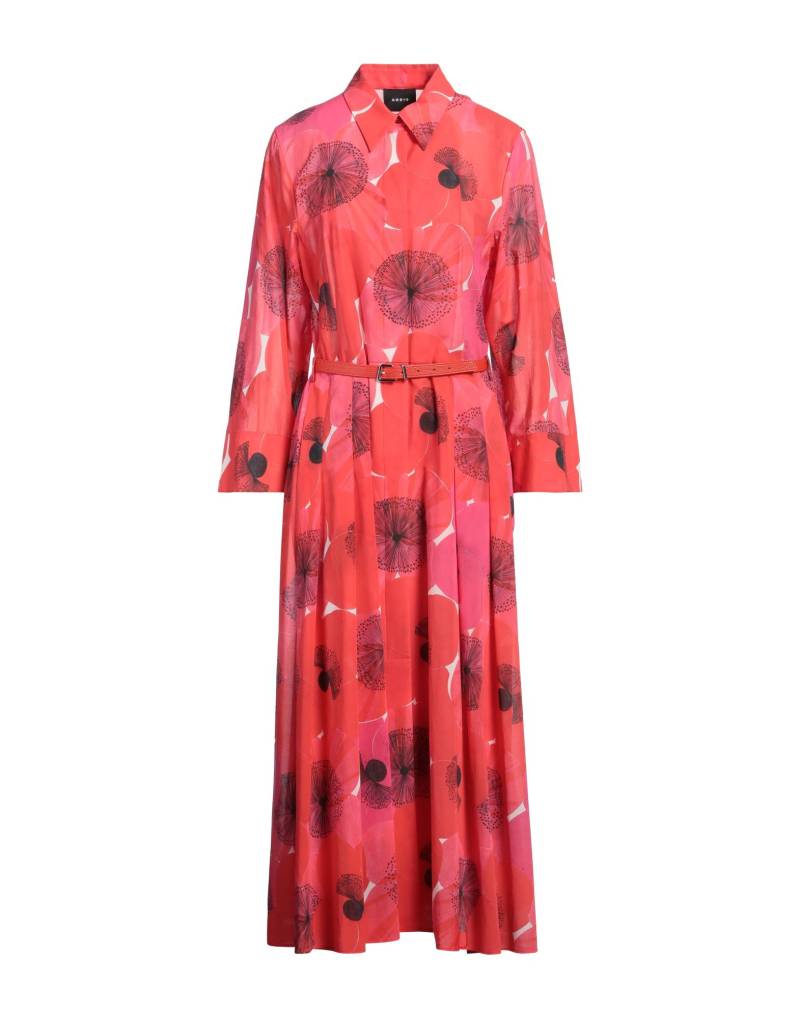 AKRIS Maxi-kleid Damen Rot von AKRIS