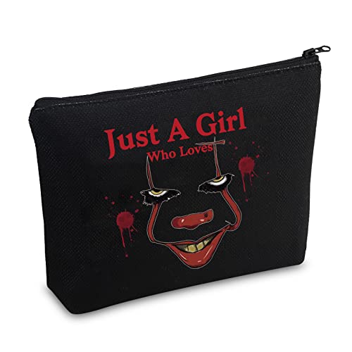 AKTAP IT-Film-inspirierte Clown-Maske, Make-up-Tasche, IT-Fans, Geschenk, Horrorfilme, Merchandise für Clown-Mädchen, Cosplay, -Geschenk, Clownmaske Mb, modisch von AKTAP