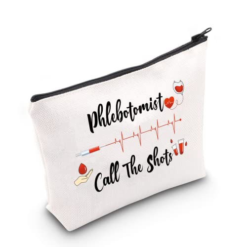 AKTAP Phlebotomisten-Geschenk für Frauen, Phlebotomie-Techniker-Zubehör, Krankenschwester-Make-up-Tasche für Labor, Phlebotomist, Call The Shots, Phlebotomist Mb, modisch von AKTAP