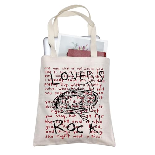 AKTAP Tragetasche aus Segeltuch für Liebhaber von TV Girl Band Merch, Lovers Rock, 14.56*12.59*0.19 inches. von AKTAP