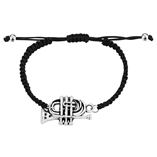 AKTAP Trompeten-Schmuck für Frauen, Armband, Musikinstrumente, Jazz, Musik, Geschenk für Musiker, Trompetenspieler, S von AKTAP