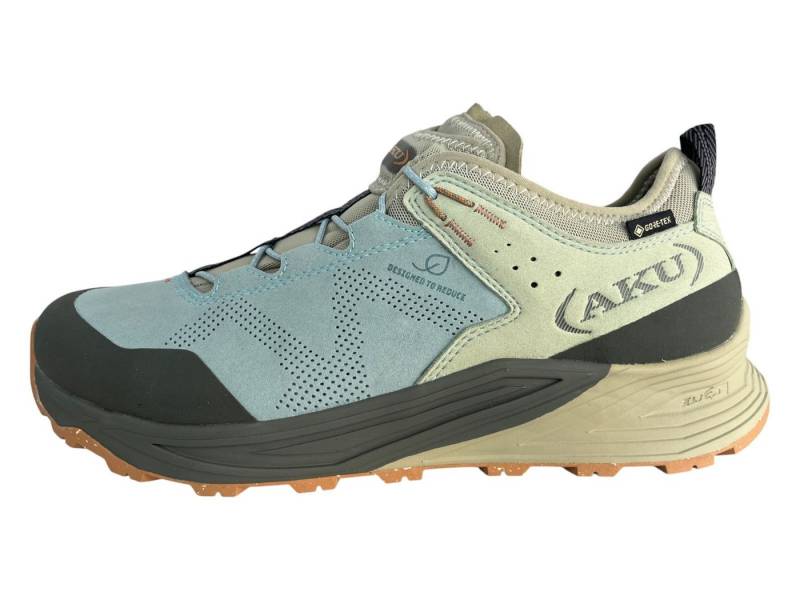 AKU AKU Herren OMNIA V-LIGHT GTX 771-578 hellblau hellgrün Wanderschuh von AKU
