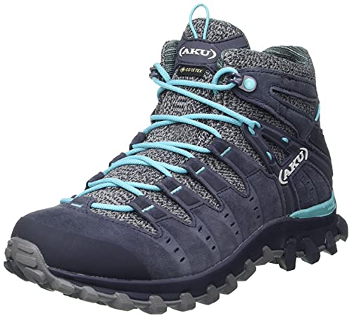 AKU Damen Alterra Lite Mid GTX W's Bootsschuh, Anthracite Light Blue, 39.5 EU von AKU