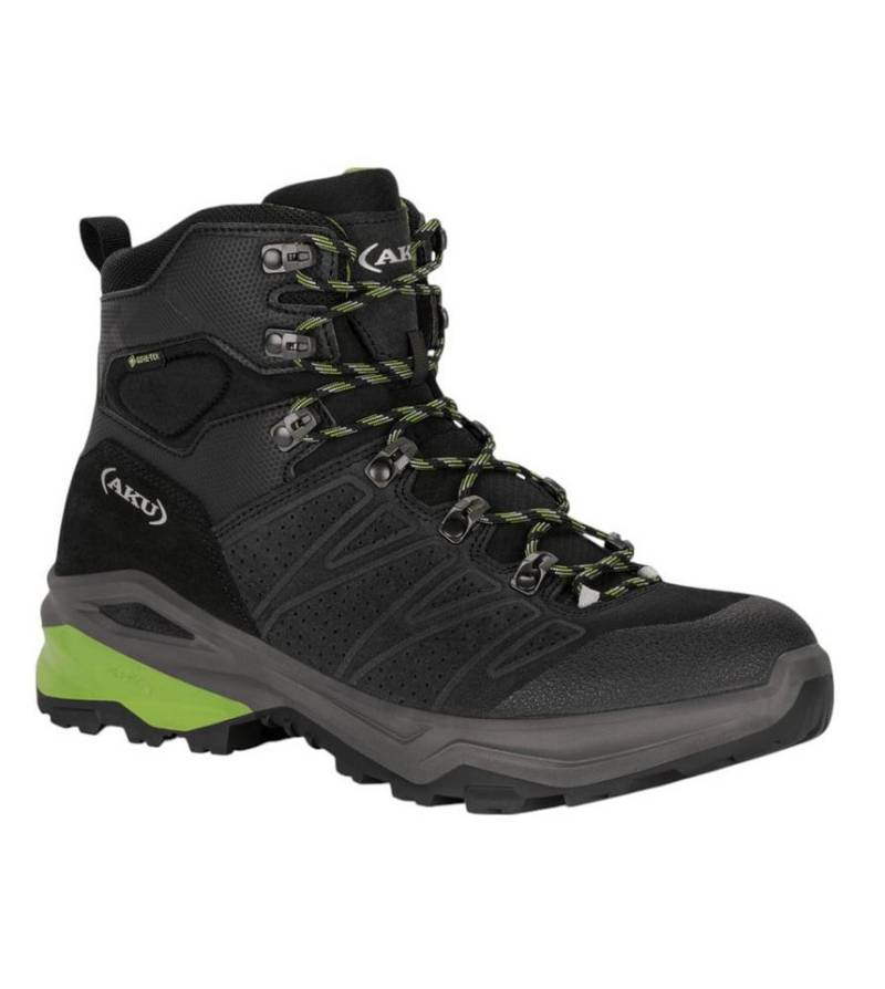 AKU Adapta SD GTX (Wildleder, wasserdicht) anthrazitgrau/grün Herren Wanderschuh von AKU