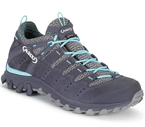 AKU Damen Alterra Lite GTX W's Wanderschuhe, Anthrazit/Hellblau von AKU