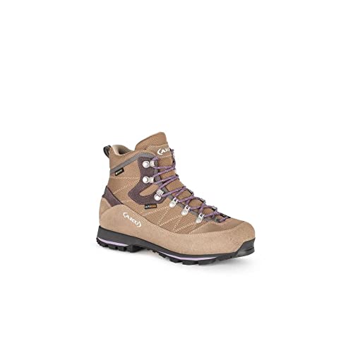 AKU Damen Trekker Lite Iii Wide GTX W's Wanderschuhe, Beige Deep Violet von AKU