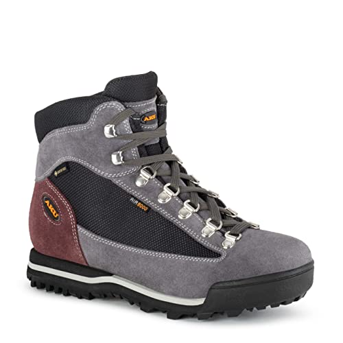 AKU Damen Ultra Light Micro GTX W's Oxford-Stiefel, Anthrazit/Violett (Anthracite Smoked Violet), 37.5 EU von AKU