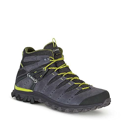 AKU Herren Alterra Lite Mid GTX Wanderschuhe, Anthracite Lime, 43 EU von AKU