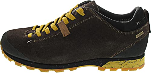 AKU Herren Bellamont Iii Suede GTX Sneaker, Braun, gelb, 44.5 EU von AKU