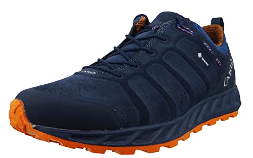 AKU Herren Rapida Evo GTX Sneaker, Blau Orange, 42 EU von AKU