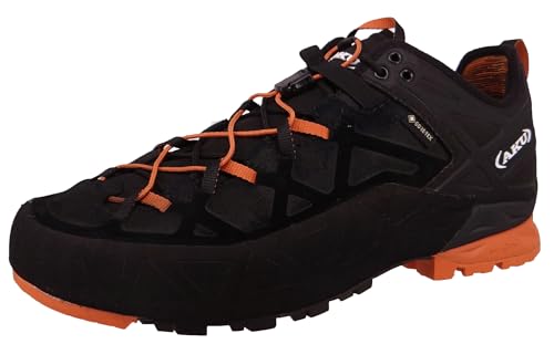 AKU Herren Rock DFS GTX Bootsschuh, Black/ORANGE, 44.5 EU von AKU