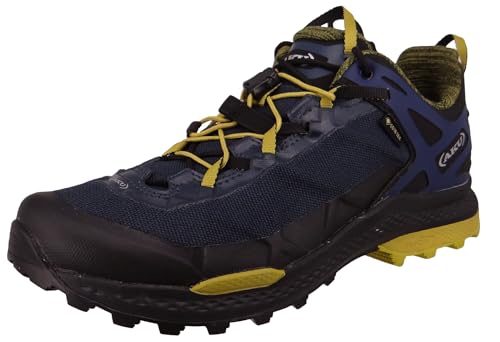 AKU Herren Rocket Dfs GTX Wanderschuhe, Senfblau, 43 EU von AKU