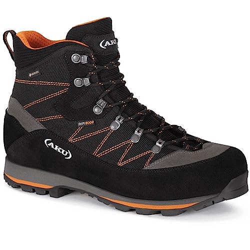 AKU Herren Trekker Lite Iii Wide GTX Wanderschuhe, Schwarz Orange von AKU