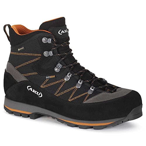 AKU Herren Trekker Lite Iii Wide GTX Wanderschuhe, Schwarz Orange von AKU