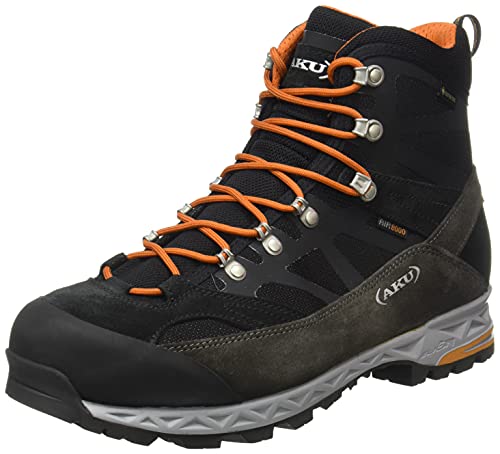 AKU Herren Trekker PRO GTX Bootsschuh, Black/ORANGE, 42.5 EU von AKU