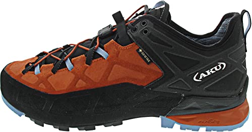 AKU M Rock Dfs GTX Orange - Gore-Tex Moderner präziser Herren Gore-Tex Zustiegsschuh, Größe EU 44.5 - Farbe Rust von AKU