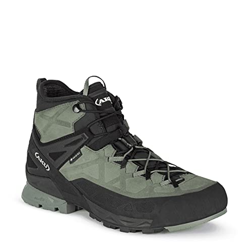 AKU M Rock Dfs Mid GTX Grün - Gore-Tex Moderner präziser Herren Gore-Tex Zustiegsschuh, Größe EU 44 - Farbe Green von AKU