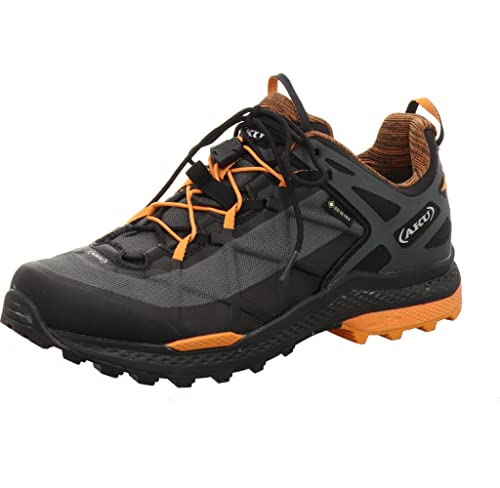 AKU Herren Rocket Dfs GTX Sneaker, Schwarz Orange, 46.5 EU von AKU