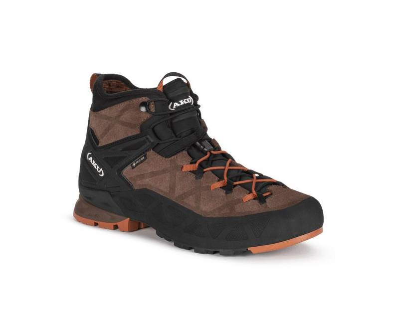 AKU Rock DFS Mid GTX (Zustieg, wasserdicht) rostbraun Herren Wanderschuh von AKU