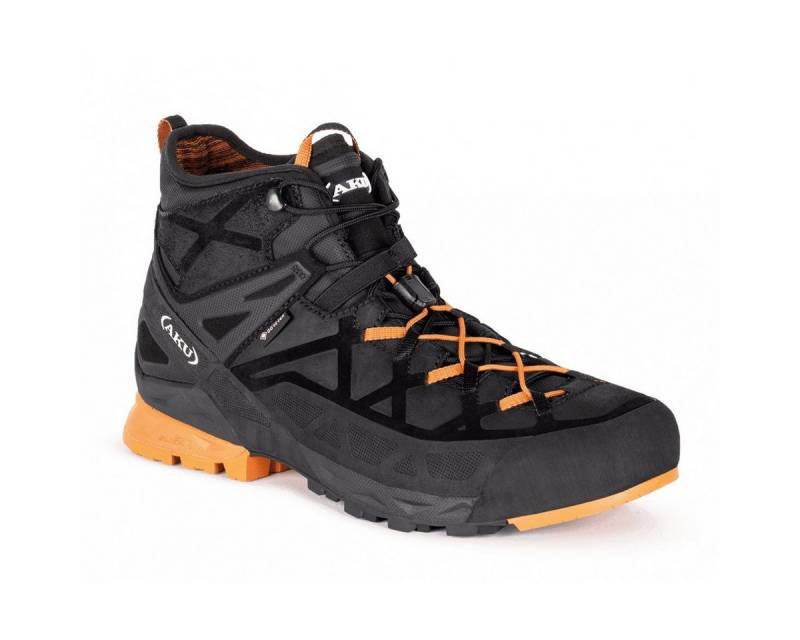 AKU Rock DFS Mid GTX (Zustieg, wasserdicht) schwarz/orange Herren Wanderschuh von AKU