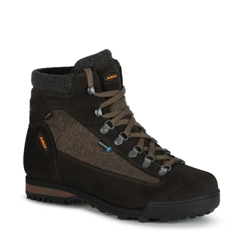 AKU Slope Warm GTX wasserdichte und warme Winterwanderschuhe Herren mit griffiger Gummisohle | Winterschuhe | Warm | Wasserdicht | Schneeschuhwandern EU 44 von AKU