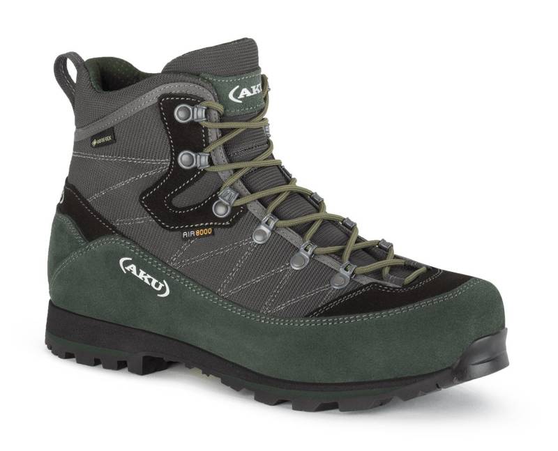 AKU Trekker Lite III GTX (wasserdicht) anthrazitgrau/grün Herren Wanderschuh von AKU