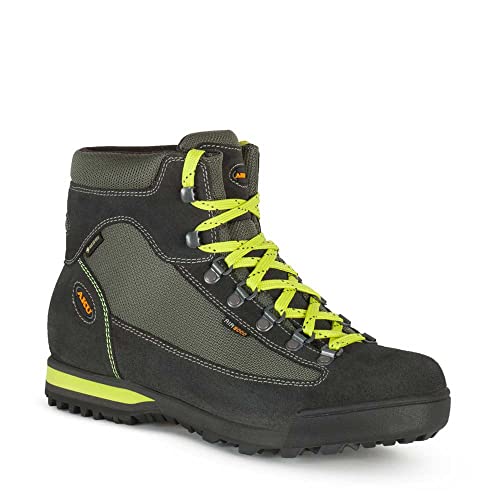 AKU Unisex Slope Micro GTX Wanderstiefel, Anthrazit, Limette von AKU