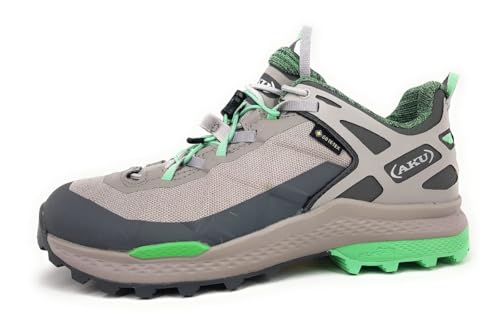 AKU W Rocket Dfs GTX Grau - Gore-Tex Dynamischer funktionaler Damen Gore-Tex Trekkingschuh, Größe EU 41.5 - Farbe Gre von AKU