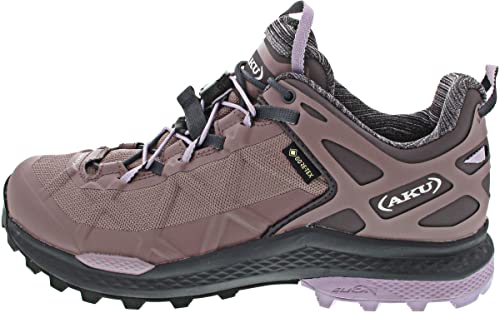 AKU W Rocket Dfs GTX Pink - Gore-Tex Dynamischer funktionaler Damen Gore-Tex Trekkingschuh, Größe EU 41 - Farbe Dust von AKU