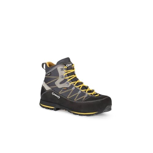 Aku Herren Trekker Lite III Wide GTX Schuhe, Anthracite-Mustard, UK 11 von AKU