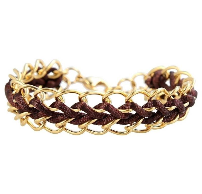 AKZENT Armband Majdoulin Edelstahl gold wasserfest, Damen Armband von AKZENT