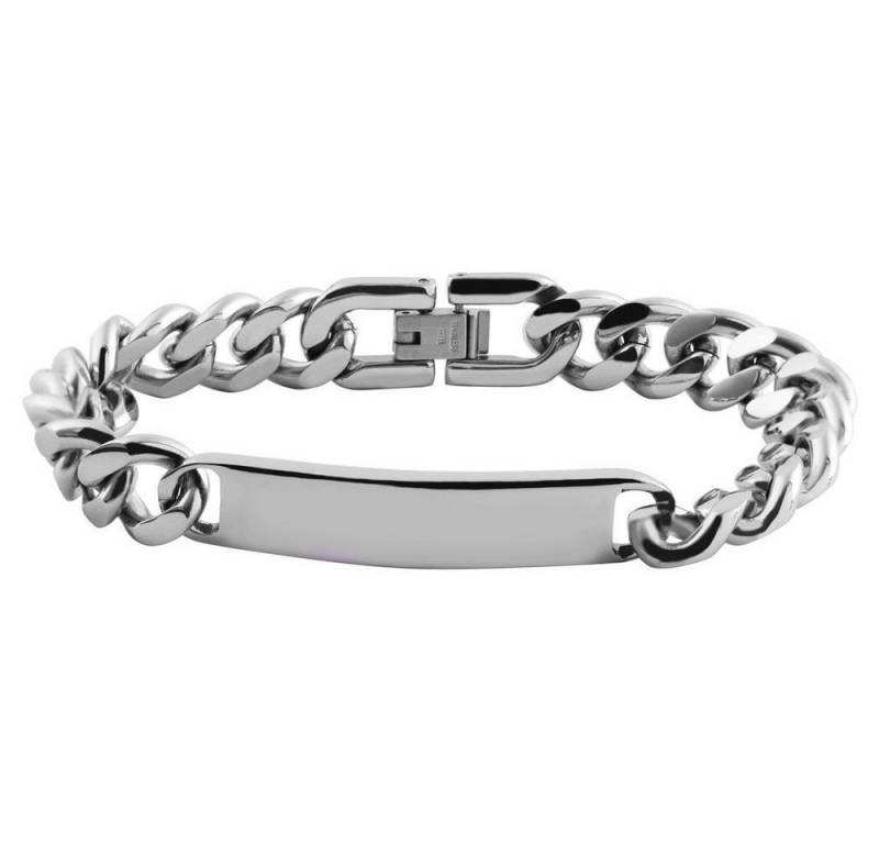 AKZENT Armband Matheus Edelstahl silber wasserfest, Herren Armband von AKZENT