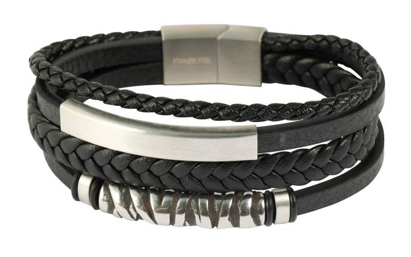 AKZENT Armband Nolik Echtleder schwarz von AKZENT