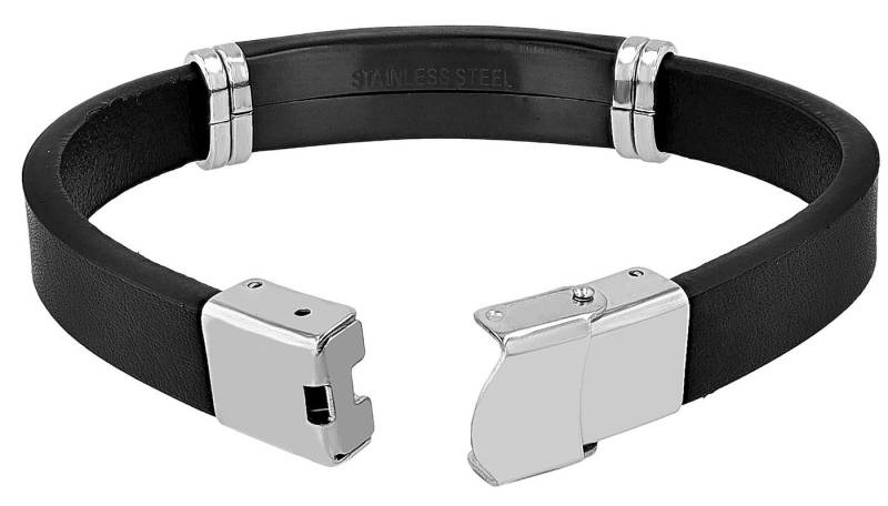 AKZENT Armband Tajeu Echtleder schwarz von AKZENT