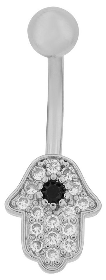 AKZENT Bauchnabelpiercing 5210023 Bauchnabelpiercing Edelstahl silber AKZENT Bauchnabelpiercing 5210023 Bauchnabelpiercing Edelstahl silber von AKZENT