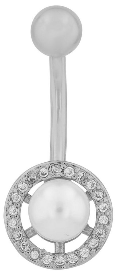 AKZENT Bauchnabelpiercing 5210040 Bauchnabelpiercing Edelstahl silber AKZENT Bauchnabelpiercing 5210040 Bauchnabelpiercing Edelstahl silber von AKZENT