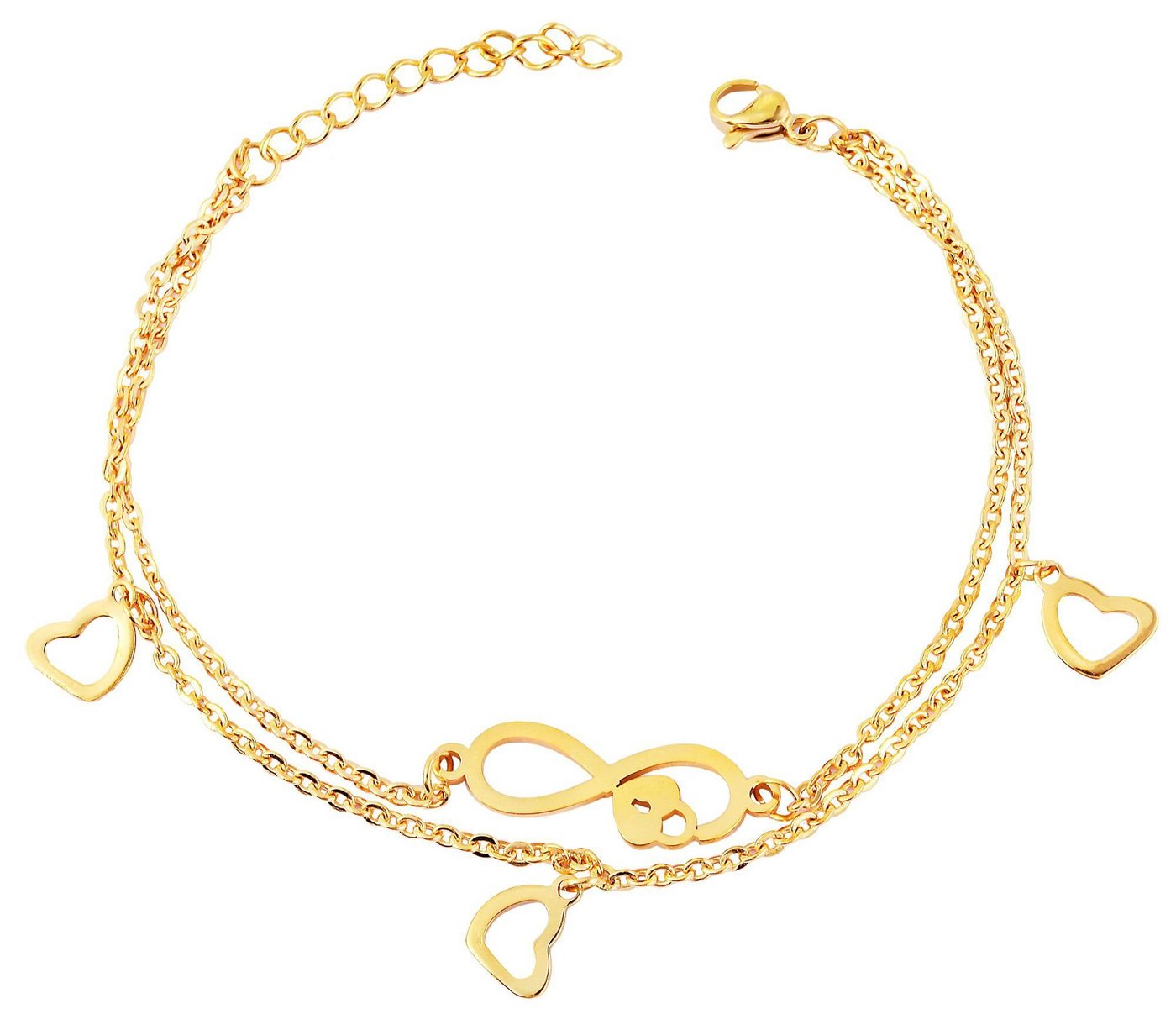 AKZENT Edelstahlarmband Audrey (einzeln), Damen Armband von AKZENT