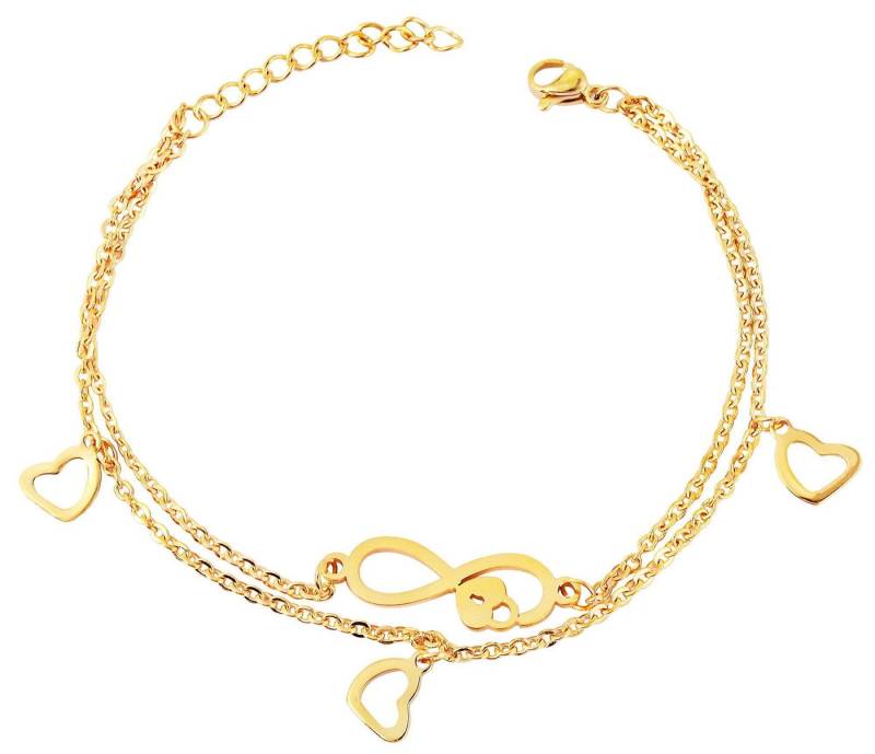 AKZENT Edelstahlarmband Audrey (einzeln), Damen Armband von AKZENT