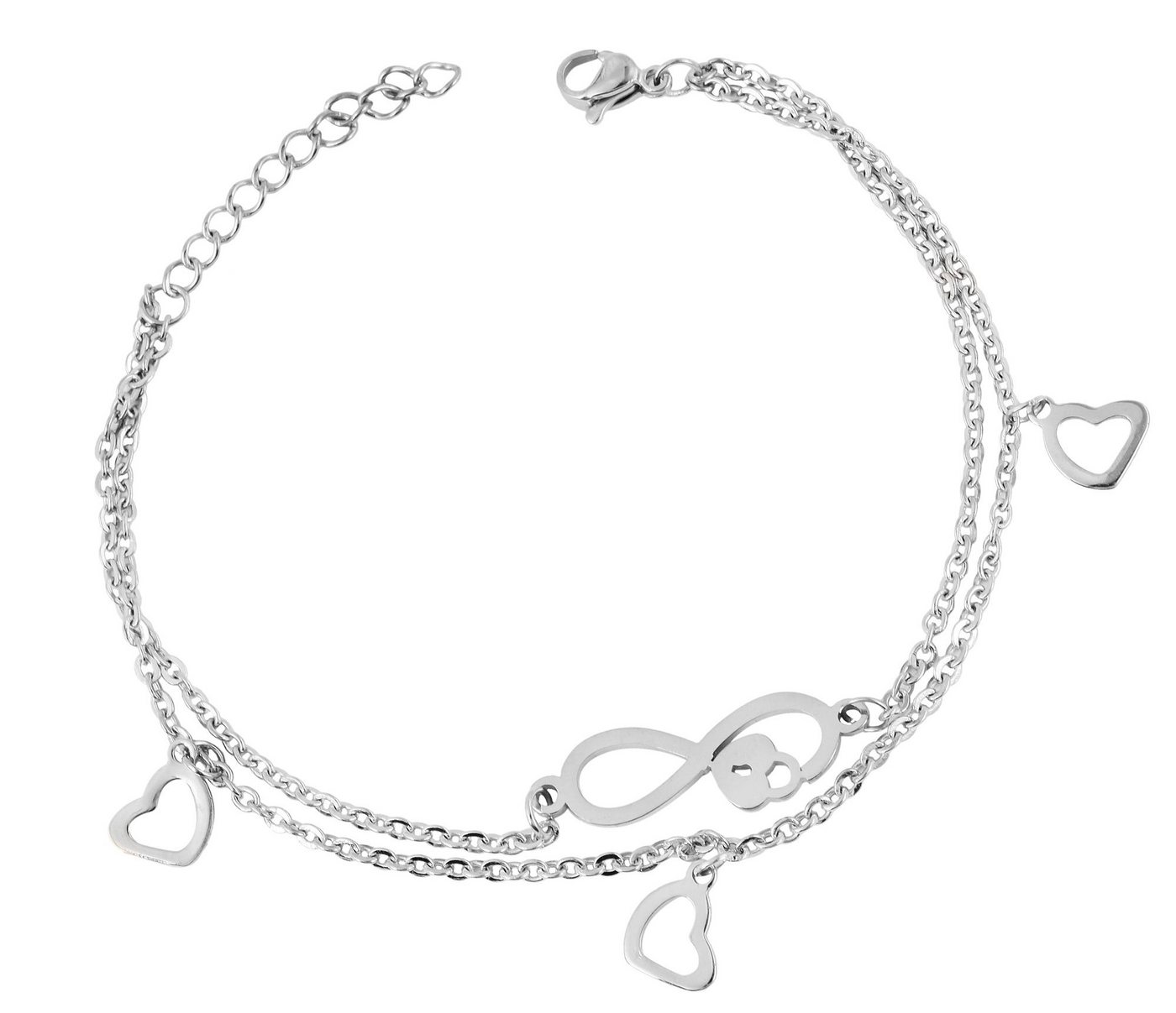 AKZENT Edelstahlarmband Audrey (einzeln), Damen Armband von AKZENT