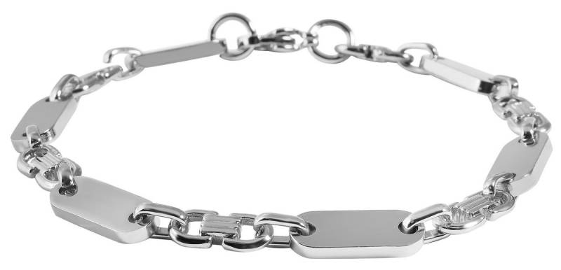 AKZENT Edelstahlarmband Elvin Edelstahl silber wasserfest (Einzeln) von AKZENT