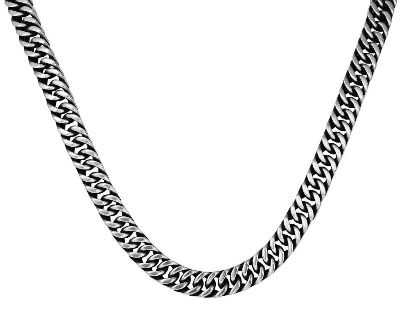 AKZENT Edelstahlkette Carlo Edelstahl grau Damen wasserfest (Einzeln), Herren Kette von AKZENT