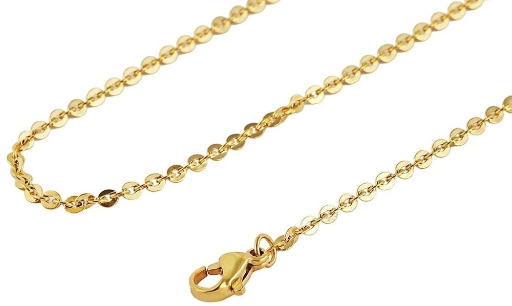 AKZENT Edelstahlkette Elouise gold Damen wasserfest von AKZENT