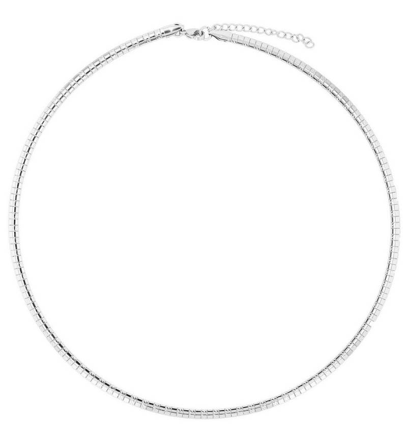 AKZENT Edelstahlkette Kalia Akzent Edelstahl Collierkette mit Strukturmuster, (Einzeln), Damen Kette von AKZENT