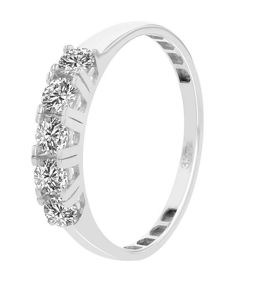 AKZENT Fingerring Perdita Gold silberfarbig Damen (Einzeln) von AKZENT