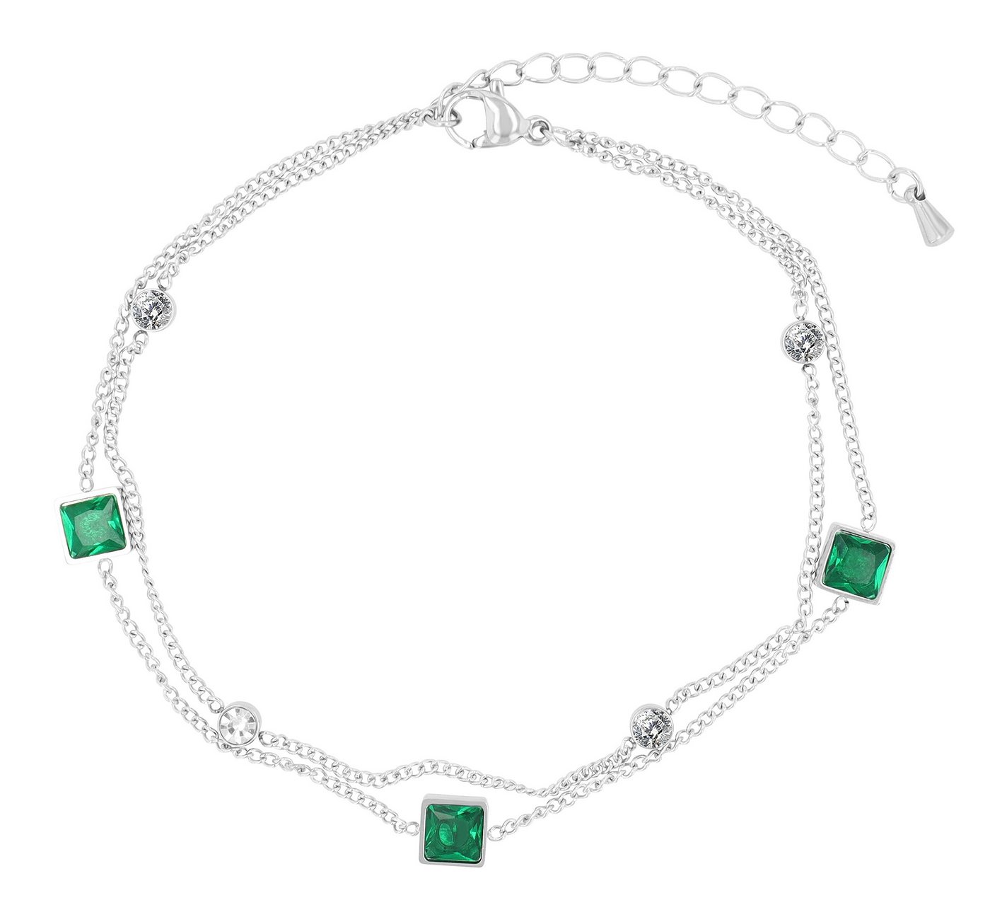 AKZENT Fußkette Allara (Einzeln), Damen FuÃŸschmuck von AKZENT